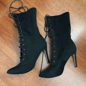 Luxe 2 Kill lace up boots YEEZY inspired